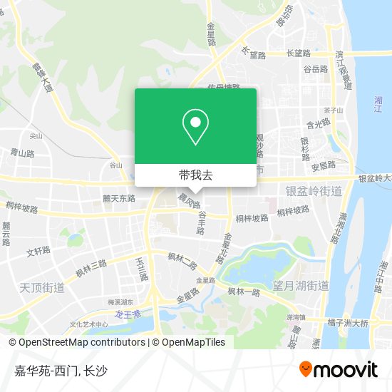 嘉华苑-西门地图