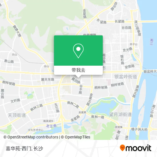 嘉华苑-西门地图