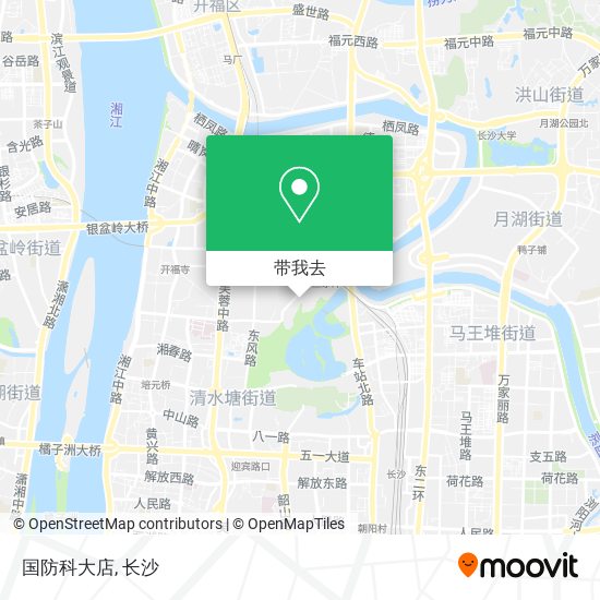 国防科大店地图