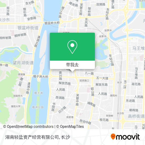 湖南轻盐资产经营有限公司地图