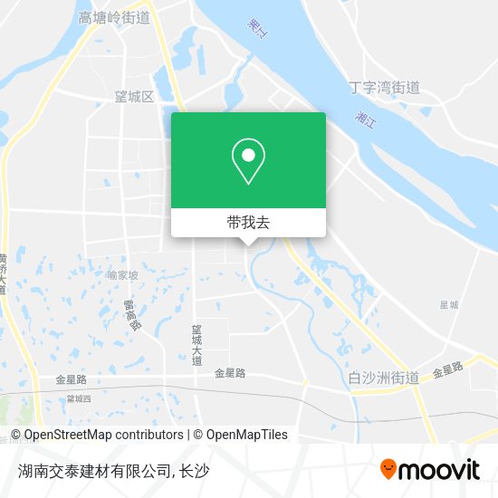 湖南交泰建材有限公司地图
