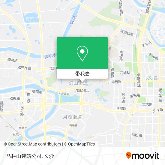 马栏山建筑公司地图