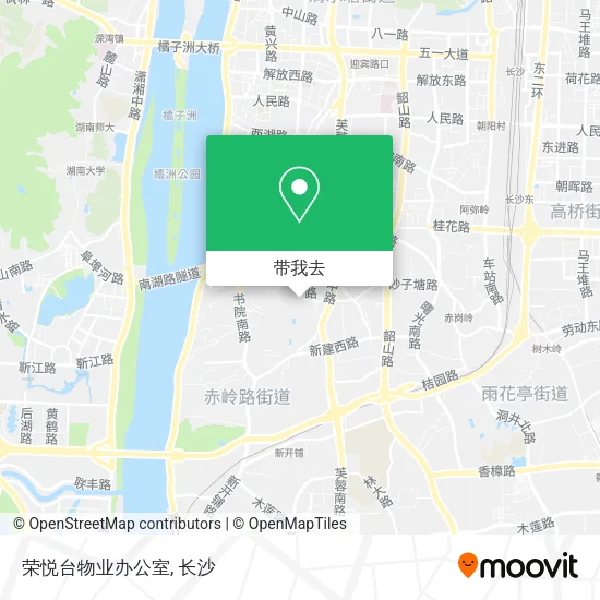 荣悦台物业办公室地图