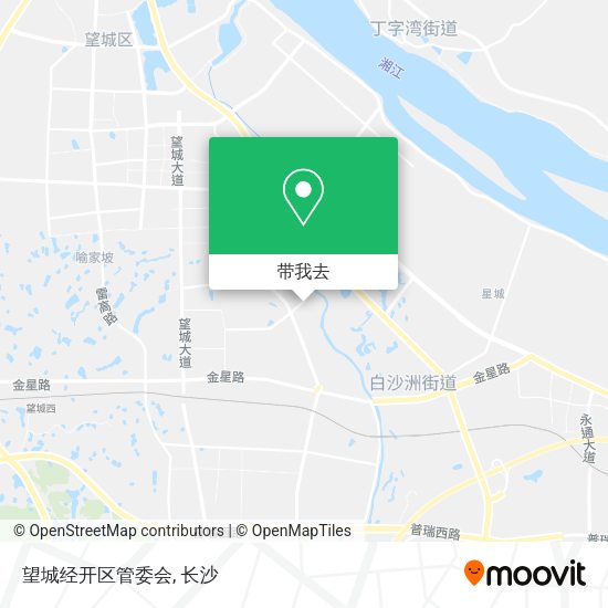 望城经开区管委会地图
