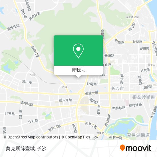 奥克斯缔壹城地图