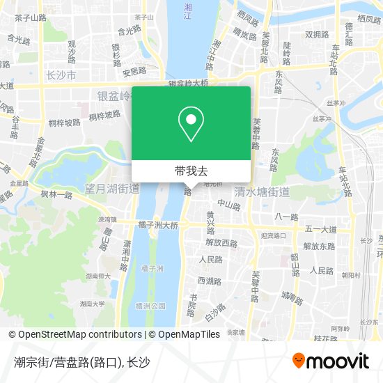 潮宗街/营盘路(路口)地图