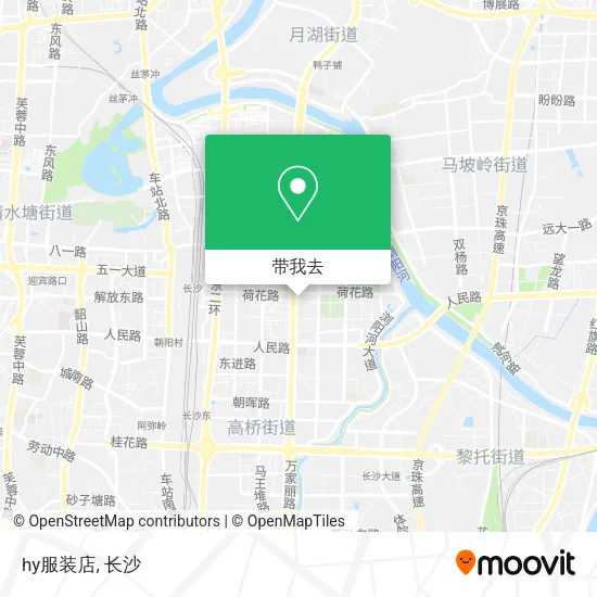 hy服装店地图