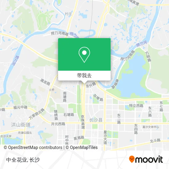 中全花业地图