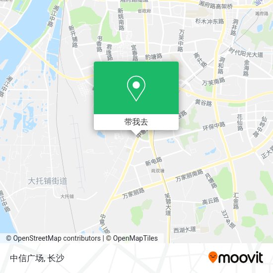 中信广场地图