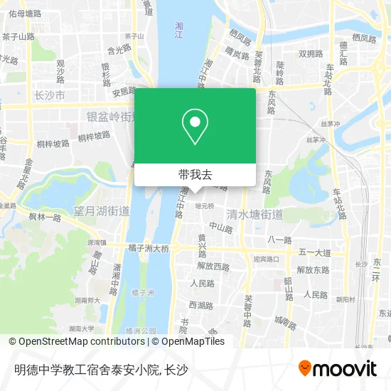明德中学教工宿舍泰安小院地图