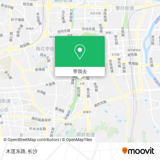 木莲东路地图
