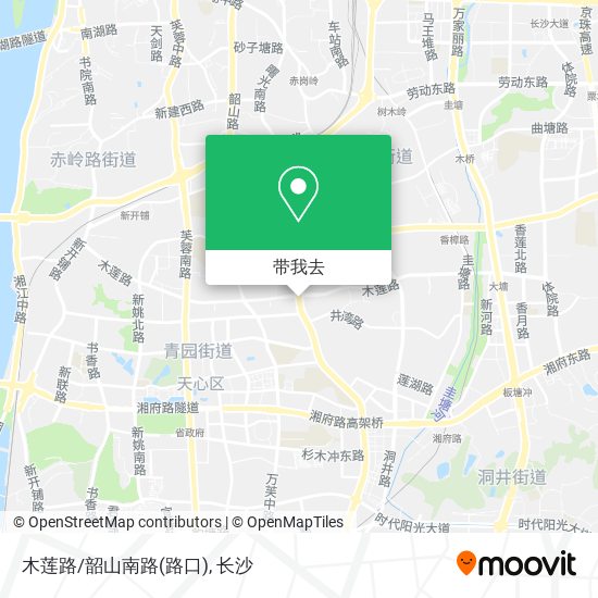 木莲路/韶山南路(路口)地图