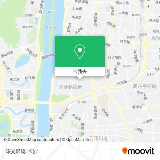 曙光眼镜地图