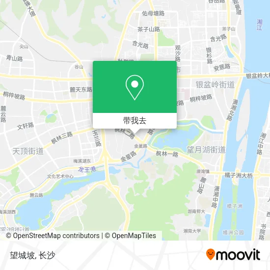 望城坡地图
