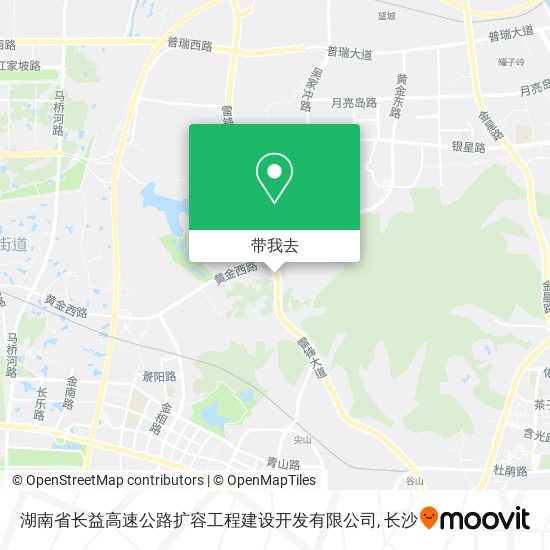 湖南省长益高速公路扩容工程建设开发有限公司地图
