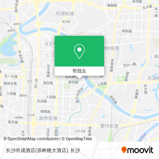 长沙尚成酒店(原树栖大酒店)地图