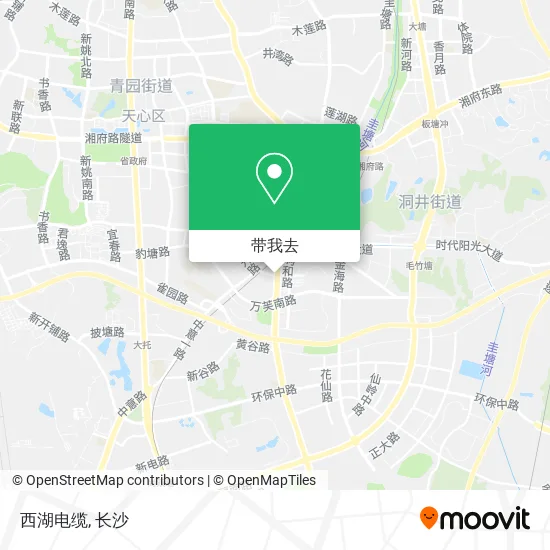 西湖电缆地图