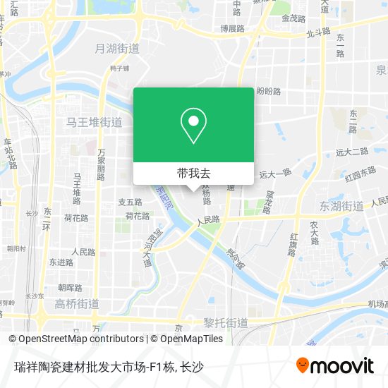 瑞祥陶瓷建材批发大市场-F1栋地图