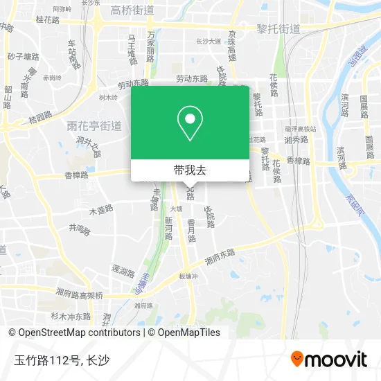 玉竹路112号地图