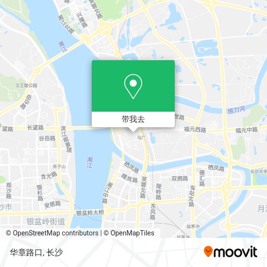 华章路口地图