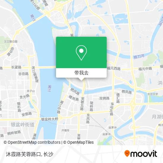 沐霞路芙蓉路口地图