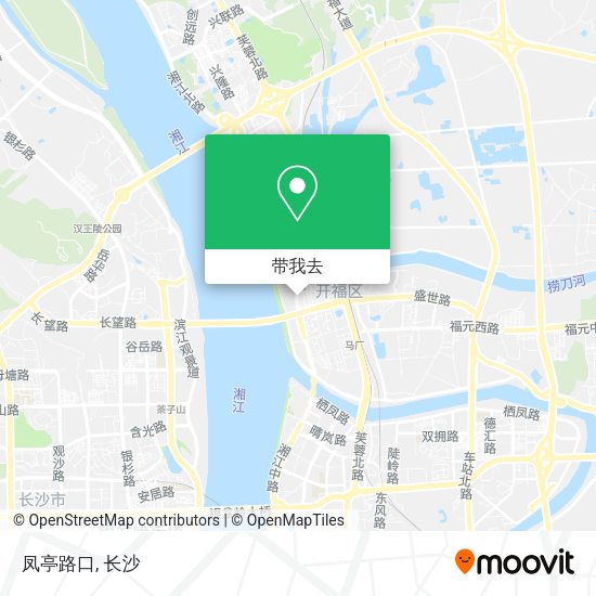 凤亭路口地图
