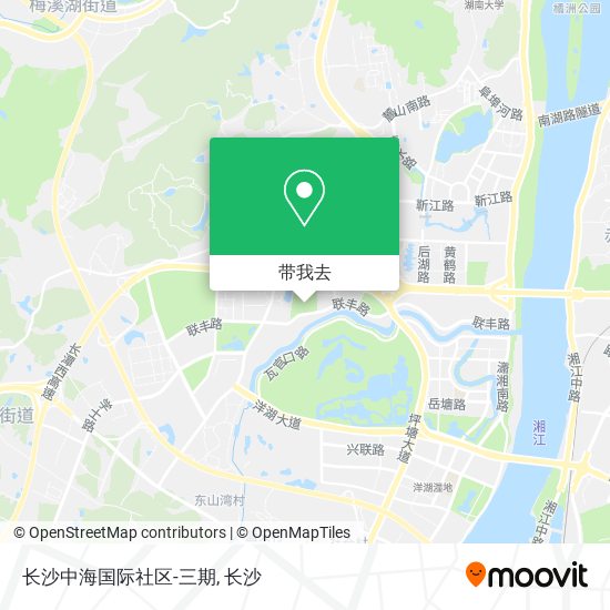 长沙中海国际社区-三期地图