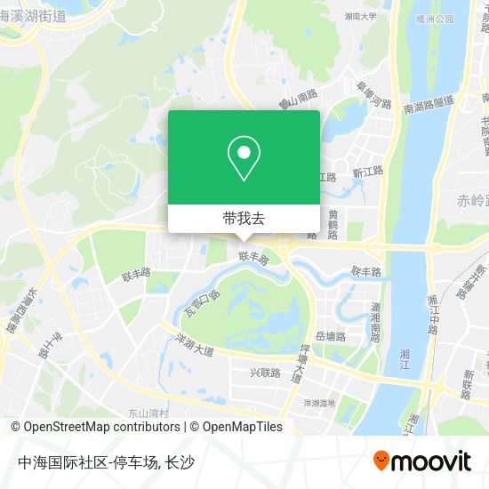 中海国际社区-停车场地图