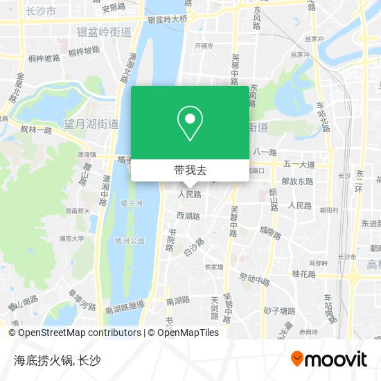 海底捞火锅地图