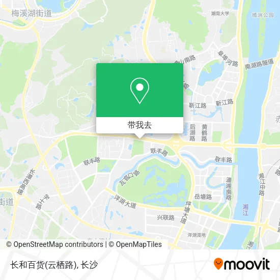 长和百货(云栖路)地图