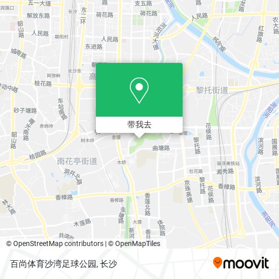 百尚体育沙湾足球公园地图