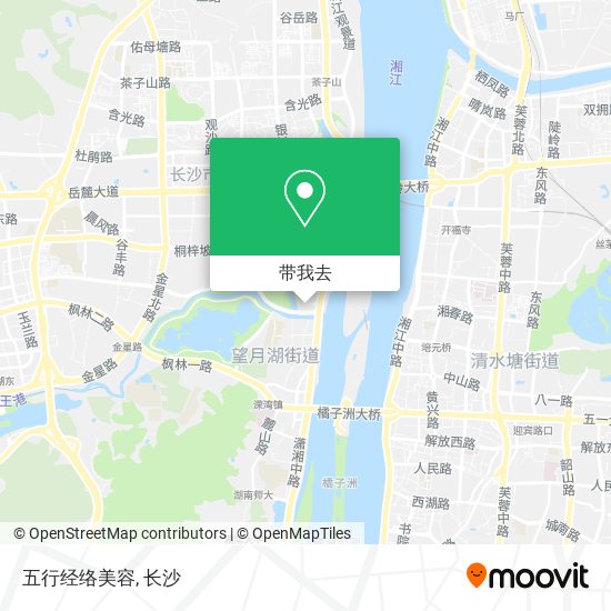 五行经络美容地图