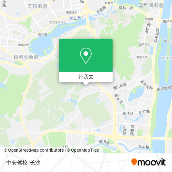 中安驾校地图