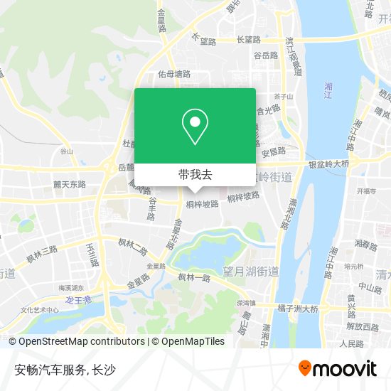 安畅汽车服务地图