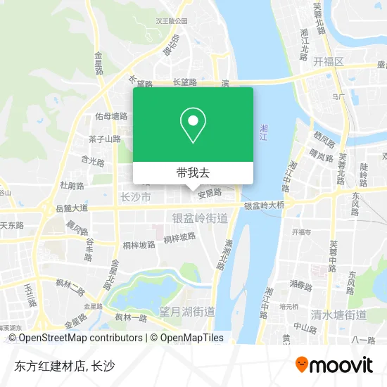 东方红建材店地图