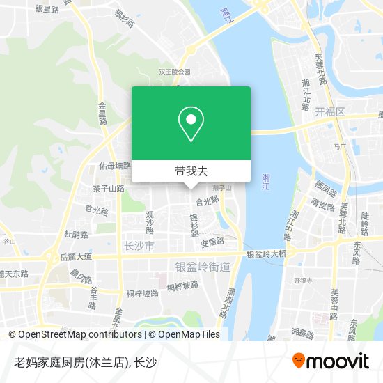 老妈家庭厨房(沐兰店)地图