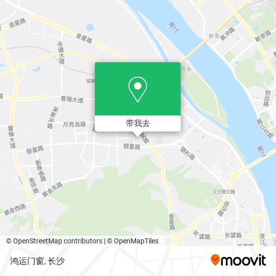 鸿运门窗地图