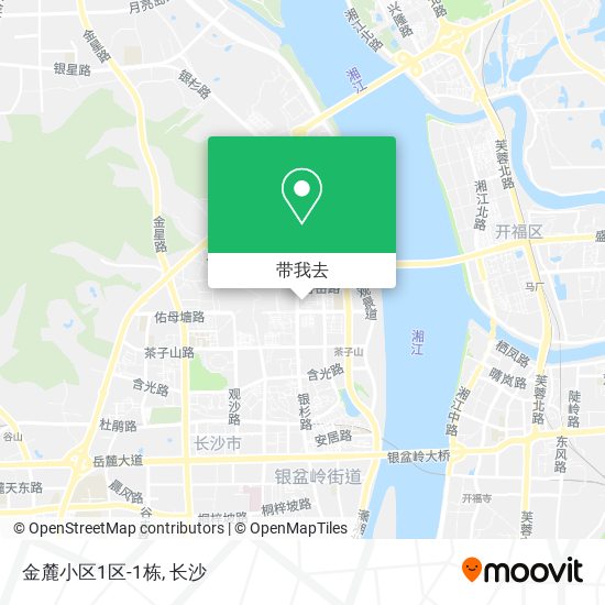 金麓小区1区-1栋地图