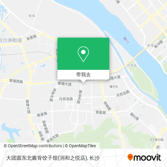 大团圆东北酱骨饺子馆(润和之悦店)地图