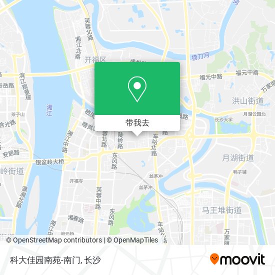 科大佳园南苑-南门地图