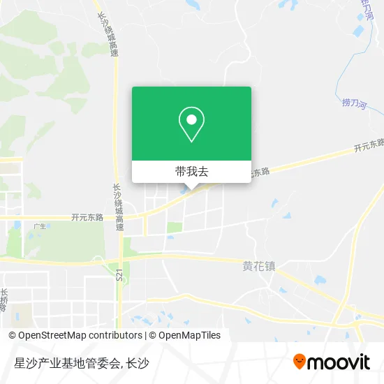 星沙产业基地管委会地图