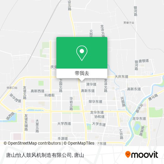 唐山怡人鼓风机制造有限公司地图
