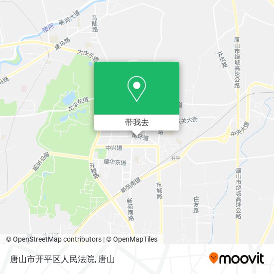 唐山市开平区人民法院地图