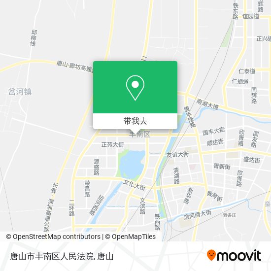 唐山市丰南区人民法院地图