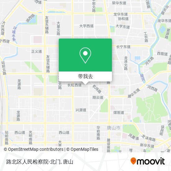 路北区人民检察院-北门地图