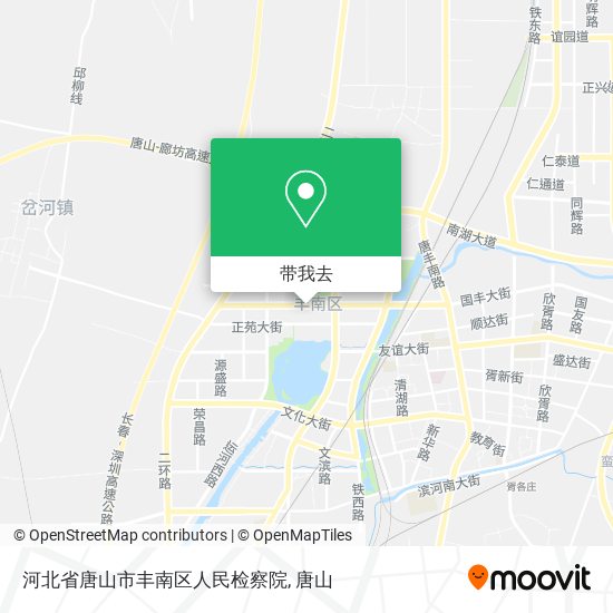 河北省唐山市丰南区人民检察院地图