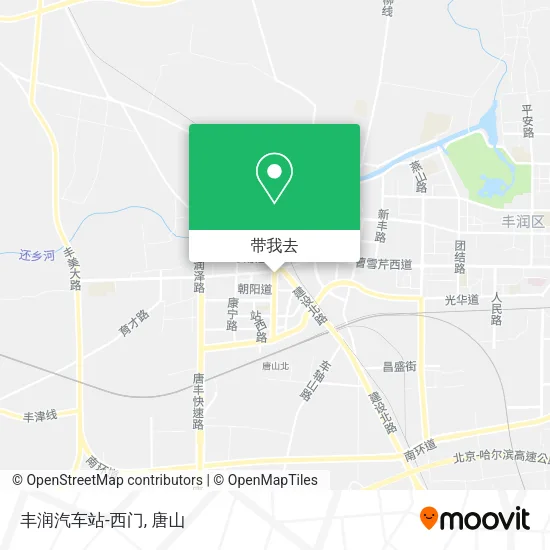 丰润汽车站-西门地图