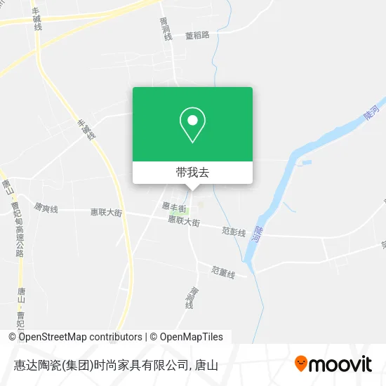 惠达陶瓷(集团)时尚家具有限公司地图