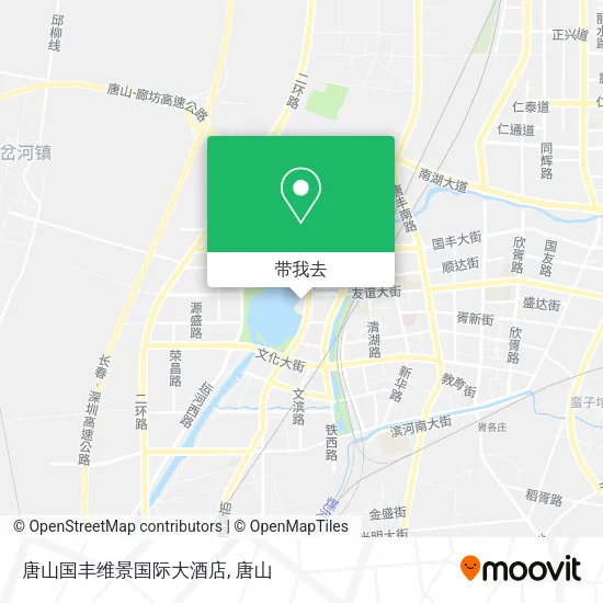 唐山国丰维景国际大酒店地图