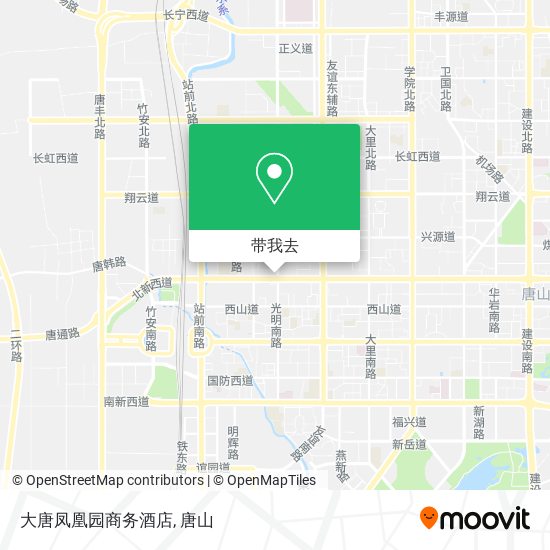 大唐凤凰园商务酒店地图